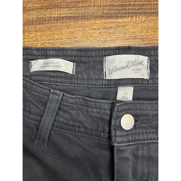 UNIVERSAL THREAD Women’s High-Rise Sailor Wide Leg Jeans / Size: 10 Regular - Picture 3 of 10